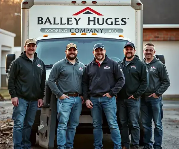 Bailey Hughes roofing team